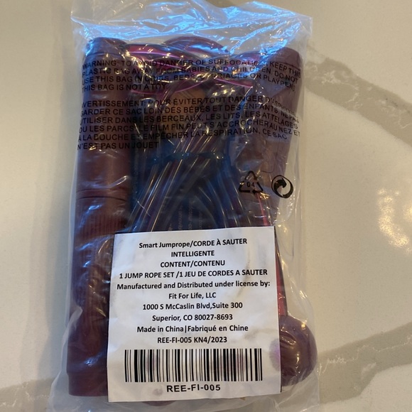 NWT Reebok 2-in-1 Digital Jump Rope - Picture 2 of 2